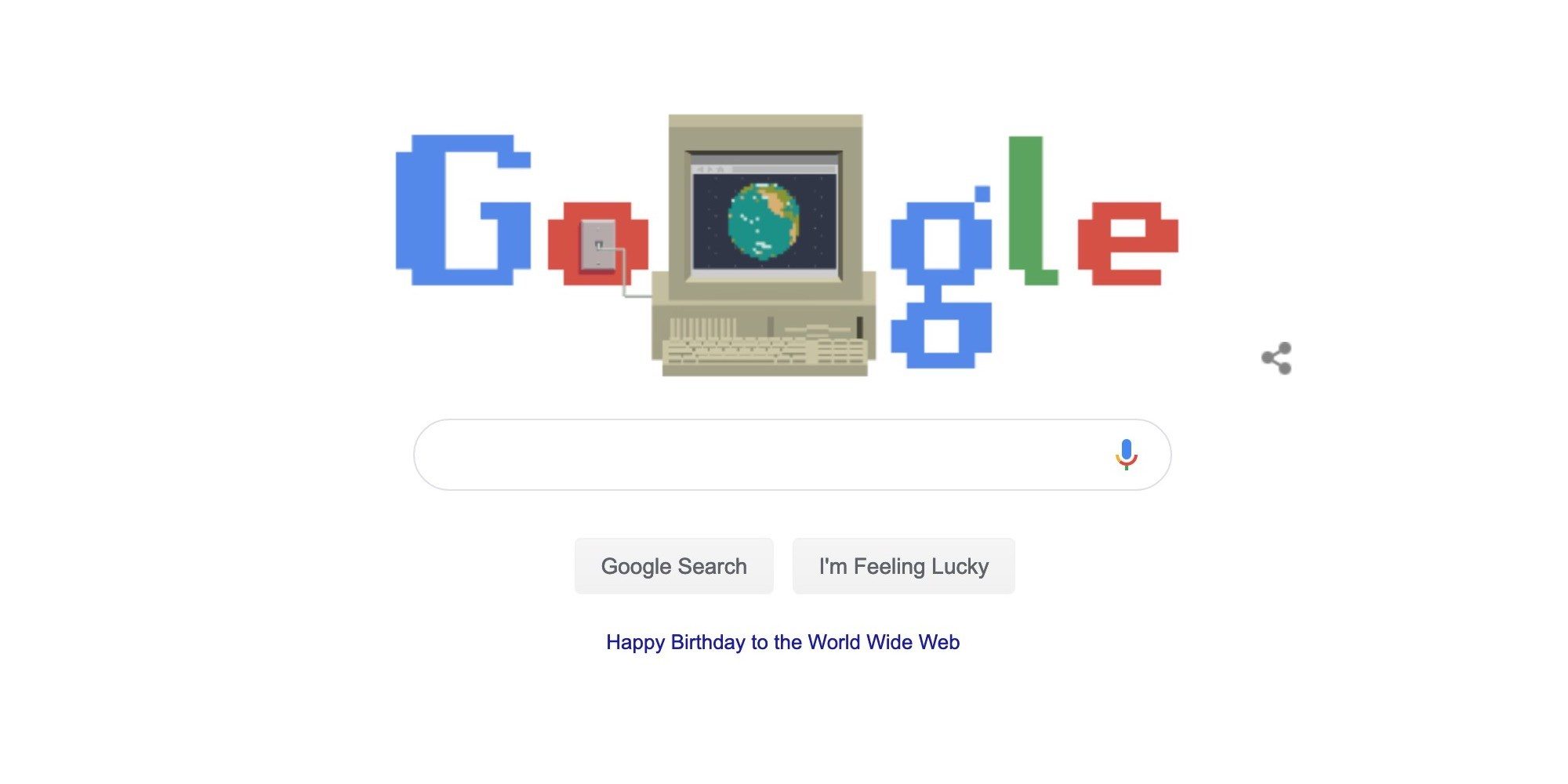 Google Doodle Celebrates the World Wide Web 30th Anniversary